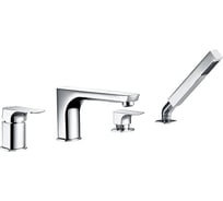 Смеситель на борт ванны WasserKRAFT Salm, 4 отверстия 2755