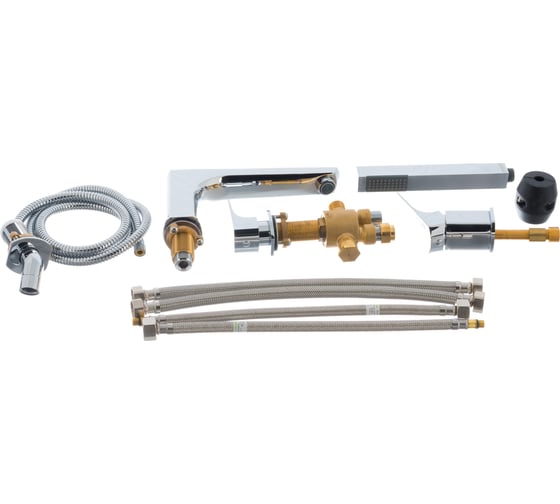 Смеситель на борт ванны WasserKRAFT Salm, 4 отверстия 2755 1
