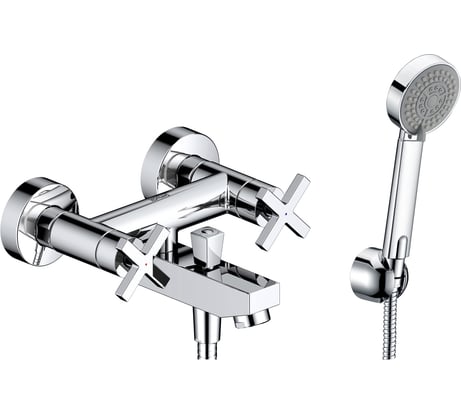 Смеситель для ванны WasserKRAFT Weser с коротким изливом 7801