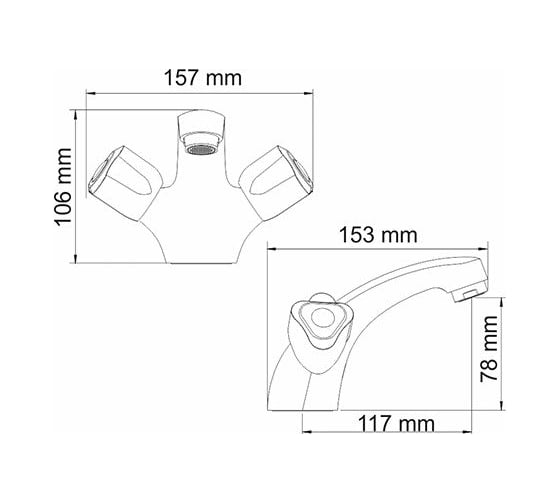 Смеситель для раковины WasserKRAFT Amper 2903