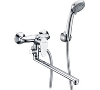 Смеситель для ванны WasserKRAFT Leine с длинным изливом 3502L