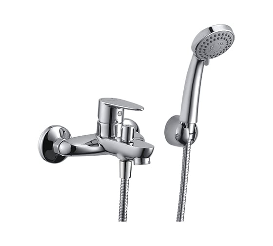 Смеситель для ванны WasserKRAFT Leine с коротким изливом 3501 1