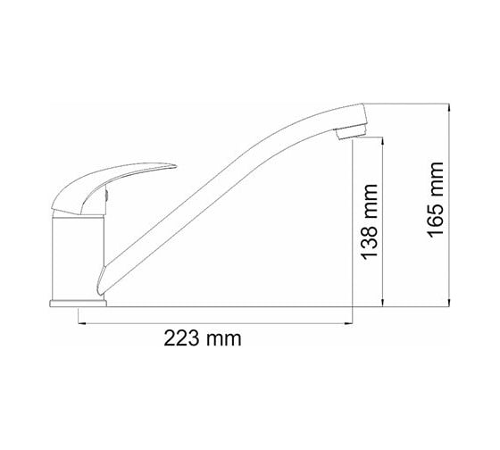 Смеситель для кухни WasserKRAFT Isen 2607