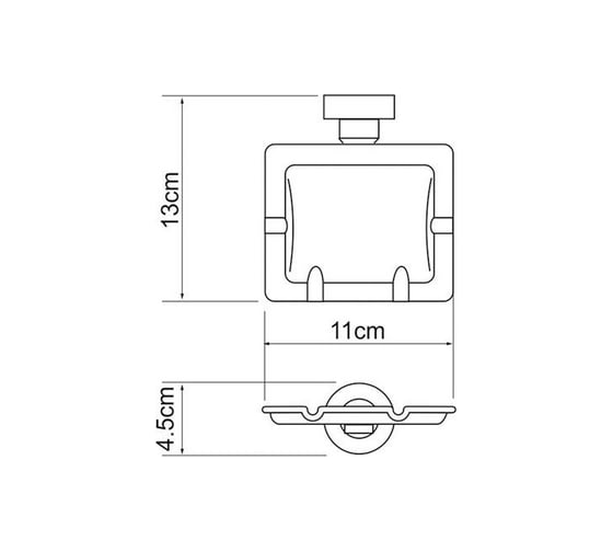 Емкость для мусора WasserKRAFT K-1081