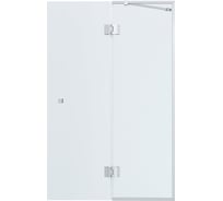 Стеклянная шторка на ванну Mebelvann 1400x900 (450-450) SILVER BEN-402_SL_M