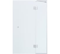 Стеклянная шторка на ванну Mebelvann 1400x900 (300-600) SILVER BEN-401_SL_M