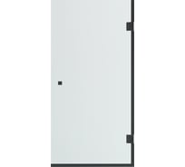 Стеклянная шторка на ванну Mebelvann 1400x700 BLACK BEN_404_BL_M_1400x700