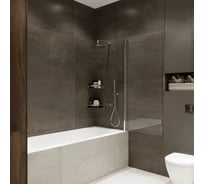 Шторка на ванну Wide Open 1500x700 Mebelvann BEN_802_SL_C_1500x700