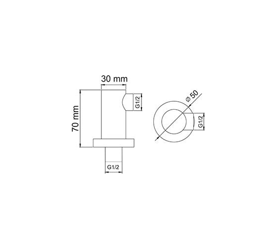 Подключение шланга WasserKRAFT A021