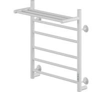 Электрический кабельный полотенцесушитель Ника WAY-2 60/50 с полкой RAL9016 белый матовый U WAY-2 60/50 с/п бел U