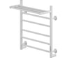 Электрический кабельный полотенцесушитель Ника WAY-2 60/50 с полкой RAL9016 белый матовый U WAY-2 60/50 с/п бел U