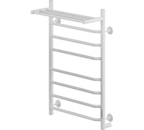 Электрический кабельный полотенцесушитель Ника WAY-3 80/50 с полкой RAL9016 белый матовый U WAY-3 80/50 с/п бел U