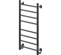 Электрический кабельный полотенцесушитель Ника WAY-2 80/40 RAL9005 черный матовый U WAY-2 80/40 черн U