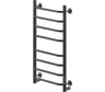 Электрический кабельный полотенцесушитель Ника WAY-3 80/40 RAL9005 черный матовый U WAY-3 80/40 черн U