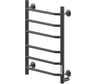 Электрический кабельный полотенцесушитель Ника WAY-3 60/50 RAL9005 черный матовый U WAY-3 60/50 черн U