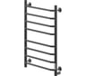 Электрический кабельный полотенцесушитель Ника WAY-3 80/50 RAL9005 черный матовый U WAY-3 80/50 черн U