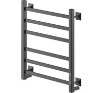 Электрический кабельный полотенцесушитель Ника STEP-1 60/40 RAL9005 черный матовый U STEP-1 60/40 черн мат U