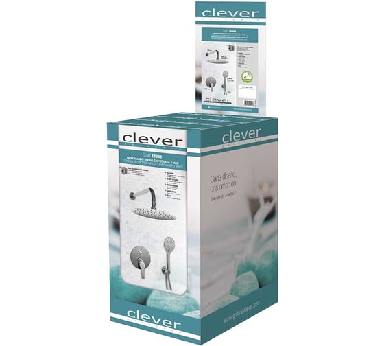Комплект для скрытого монтажа CLEVER START XTREME 60694