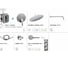 Комплект для скрытого монтажа CLEVER START XTREME 60694 4