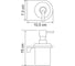 Дозатор для жидкого мыла WasserKRAFT Kammel K-8399WHITE 2