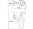 Дозатор для жидкого мыла WasserKraft Рейн (Rhein) K-6299 5