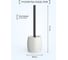 Напольный ершик для туалета FORA White dragon полирезин FOR-DRA025WT 4