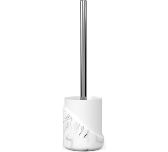 Напольный ершик для туалета FORA Marble light полирезин FOR-MRL025 1