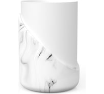 Настольный стакан для зубных щеток FORA Marble light полирезин FOR-MRL044