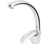 Смеситель для кухни Paulmark Holstein, высокий излив, боковая ручка, Ho212012