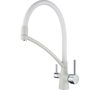 Смеситель для кухни Paulmark SIEGEN, белый Si213111-331