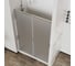Душевая дверь VINCEA City 1200, хром, стекло текстурное VDS-5CT120MT 3