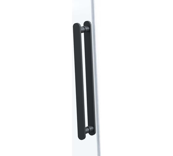 Душевая дверь VINCEA Como Soft 1200, черный, стекло прозрачное VDS-1CS120CLB