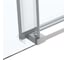Душевая дверь VINCEA Como Soft 1100, хром, стекло прозрачное VDS-1CS110CL 9