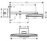 Верхний душ HANSGROHE 24007600 Rainmaker Select 460 3jet 00000058674 5