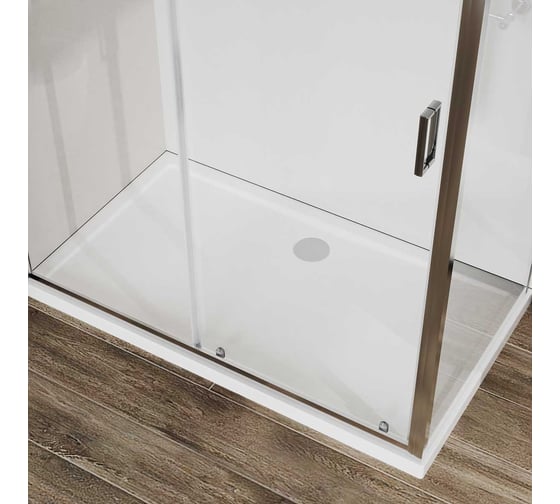 Душевой уголок VINCEA City 1200x900, хром, стекло прозрачное VSR-5CT9012CL
