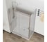 Душевой уголок VINCEA City 1200x900, хром, стекло прозрачное VSR-5CT9012CL 5