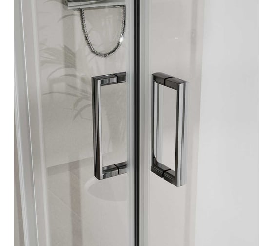 Душевой уголок VINCEA City 900x900, хром, стекло прозрачное VSS-5CT900CL