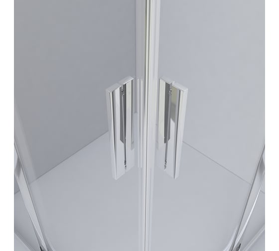 Душевой уголок VINCEA Garda 800x800, хром, стекло прозрачное VSQ-1G800CL