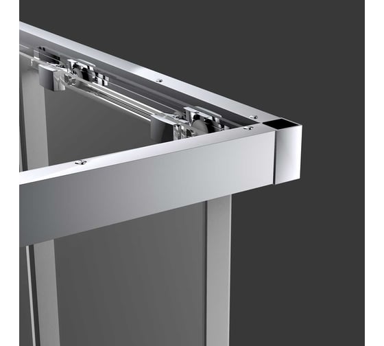 Душевой уголок VINCEA Soft 900x900, хром, стекло прозрачное VSS-3SO900CL