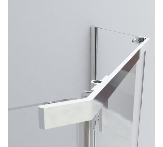 Душевой уголок VINCEA Stresa 1000x1000, хром, стекло шиншилла VSP-1S100CH