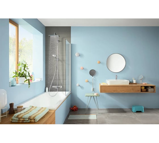 Душевая система HANSGROHE 27687000 Croma E 280 1 jet Showerpipe 00000069511