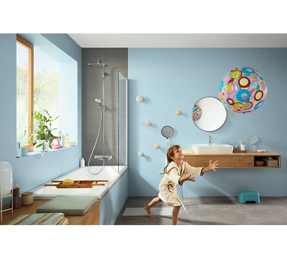 Душевая система HANSGROHE 27687000 Croma E 280 1 jet Showerpipe 00000069511