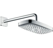 Верхний душ с держателем HANSGROHE 27385000 Raindance Select Е300 2jet 390мм 00000029677