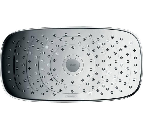 Верхний душ с держателем HANSGROHE 27385000 Raindance Select Е300 2jet 390мм 00000029677