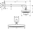 Верхний душ с держателем HANSGROHE 27385000 Raindance Select Е300 2jet 390мм 00000029677 5