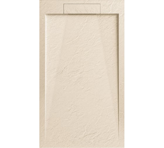 Поддон для душа из искусственного камня VINCEA 900x1200x25, бежевый VST-4SRL9012C