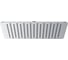Верхний душ CLEVER SLIM INOX AIR 400х400 99688 1