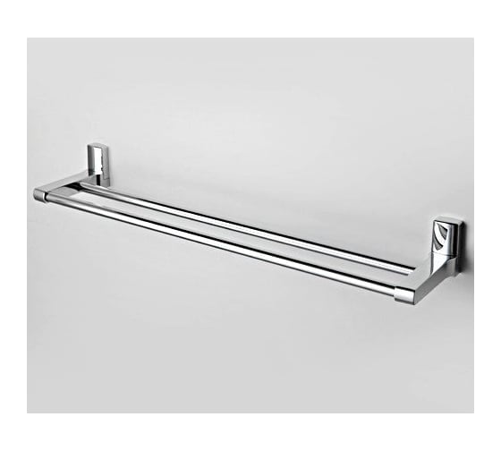 Двойной держатель полотенец WasserKRAFT Leine K-5040