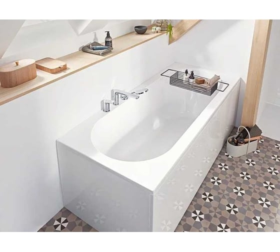 Ручной душ VILLEROY & BOCH с одной функцией, ABS-пластик, хром TVS00000500061 00000091896