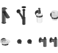 Смеситель для раковины Wellsee ICON! for life в наборе 8 в 1 201000342